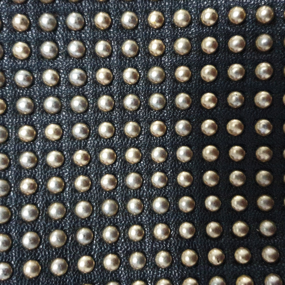 Neon Hart crossbody black faux leather studded bag - Picture 5 of 16